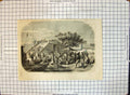 Old Antique Print Bridge Market Canton People Selling Tables M Aug Borget
