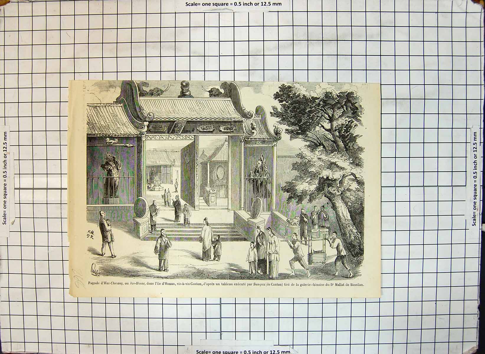 Old Pagoda Hac Chwang Jos House Honan Canton Gallery Mallat Bassilan