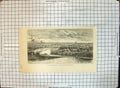 Original Old Antique Print View Main Street Peking M Hildebrandt