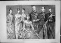 Antique Print Alberto Victor Princesa Matilde Luisa Victoria Principe Jorge