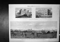 Antique Old Print Chicago Lake Michigan La Cassa De Correos Railway Station