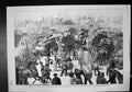 Antique Old Print North America Movement Merchandise Port New York West St