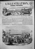 Old Print England Elections Meetings Vote For Candidates Janet Lange 1852 19th