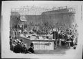 Old Print Ministerial Crisis England Mr Gladstone Bill University Ireland 20th