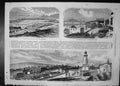 Antique Old Print Bay Quarantaine After Capture Sebastopol Entrance Military