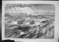 Original Old Antique Print Sebastopol View Docks Harbour M Robertson