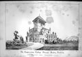 Old Engineering College Poonah Bombay Presidency James Trubshawe 1869 Victorian