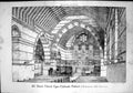 Antique Print All Saints Church Upper Caldecote Bedford A W Blomfield 1869 19th