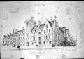 Old New Buildings Balliol College Oxford A Waterhouse Architect 1869 Victorian