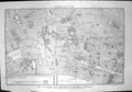 Antique Old Print Map Holburn Valley Improvement New Bridge Blackfriars 1869
