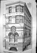 Old Print Warehouse 85 Longacre Cj Phipps Architect Perspective View 1871