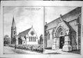 Old Heworth Church Nr York Perspective Doorway G F Jones Architect 1871 19th