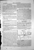 Original Old Antique Print Map Improvements Rupert Street Berwick Street 1870