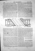 Antique Print Holborn Valley Improvement Plan Farrington Street Bridge 1870
