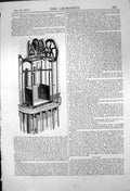 Antique Old Print Lift London ing Publishing Co Holloway Messrs Appleby 1869