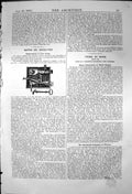 Original Old Antique Print Improvement Door Locks Catch Bolt Lock Key 1870 19th