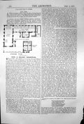 Old St Michael All Angels District Schools Woolwich Ground Plan 1871 Victorian