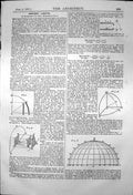 Antique Print Ancient Lights Obscuration Windows Contiguous Buildings 1871 19th