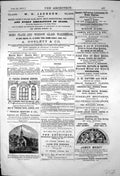 Old James Mabey Plastering Stone Carving Cottam Staircases Roofing 1871 19th