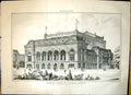 Old Print Architecture 1871 Design Theatre Florence GMedal Royal Academ 19th