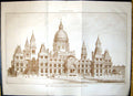Old Architecture 1872 Design Proposed Houses Parliament Edward Goodwi 19th
