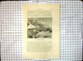 Original Old Antique Print Casucha Del Portillo Sur La Cumbre Andes Chiliennes
