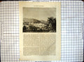 Original Old Antique Print All Round World Bethlehem View Town 18th Century