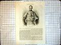 Original Old Antique Print All Round World Chinese Merchant 19th