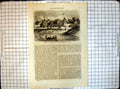 Old Print All Round World Residence French English Ambassadors Tien-Tsin 20th