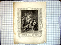 Old Antique Print Presentation In Temple Brain Payne London Angels Sheep