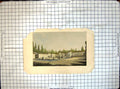 Old Print Pompeii General View Pantheon Restored Excavation 1818 Restored 19th