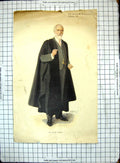 Original Old Vintage Print Sie Oliver Lodge Bookman Portfolio Christmas 1927