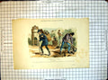 Antique Old Print Costumes De Paris A Travers Les Siecles Culture De La Vigne