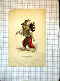 Old Print Costumes De Paris A Travers Les Siecles Sat Aventurier Pillard