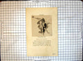 Original Old Antique Print Pompeiana House Dioscuri Fountain Mercury Lupanare