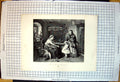 Old Visit Foster Child Boy Toy Floor Mother Preparing Vegetables Dresser