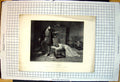 Old Print The Parting Published London Virtue & Co Woman Distraught Chair