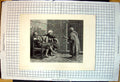 Old Antique Print Pampered Menials Hodgson Finden Slip On Shoes Man Bowl