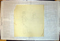 Old Antique Print Navy Jack Smoking Two Sketches Full Body Head Shoulders