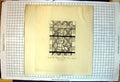 Old Antique Print East Window Beer Ferrers Church Devonshire EE Mounted