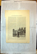 Old Ockwells Manor House Buckinghamshire Jesus Hospital Bray Graveyard 20th