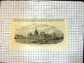 Original Old Antique Print Government House Canterbury Province New Zealand