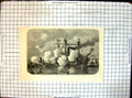Original Old Antique Print Conflict America Combat Ships Manassas Mississippi