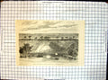 Original Old Antique Print America Siege Richmond Working Dutch Gap Canal