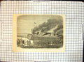 Antique Print Federal Troops Evacuating Fort Moultrie After Destruction War