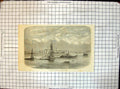 Old General View Charlestown South Carolina Ships Bay Tall Buildings