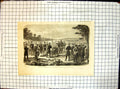 Antique Old Print America Siers Testing Canon Revolver Brame M Saintin 1862