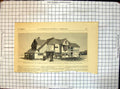 Antique Print Long Branch North America House Where President Garfield Died
