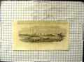 Original Old Antique Print War China Forts Mouth Pehtang River Ships