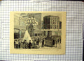 Original Old Antique Print New Orleans New Exchange Building Cotton Bags